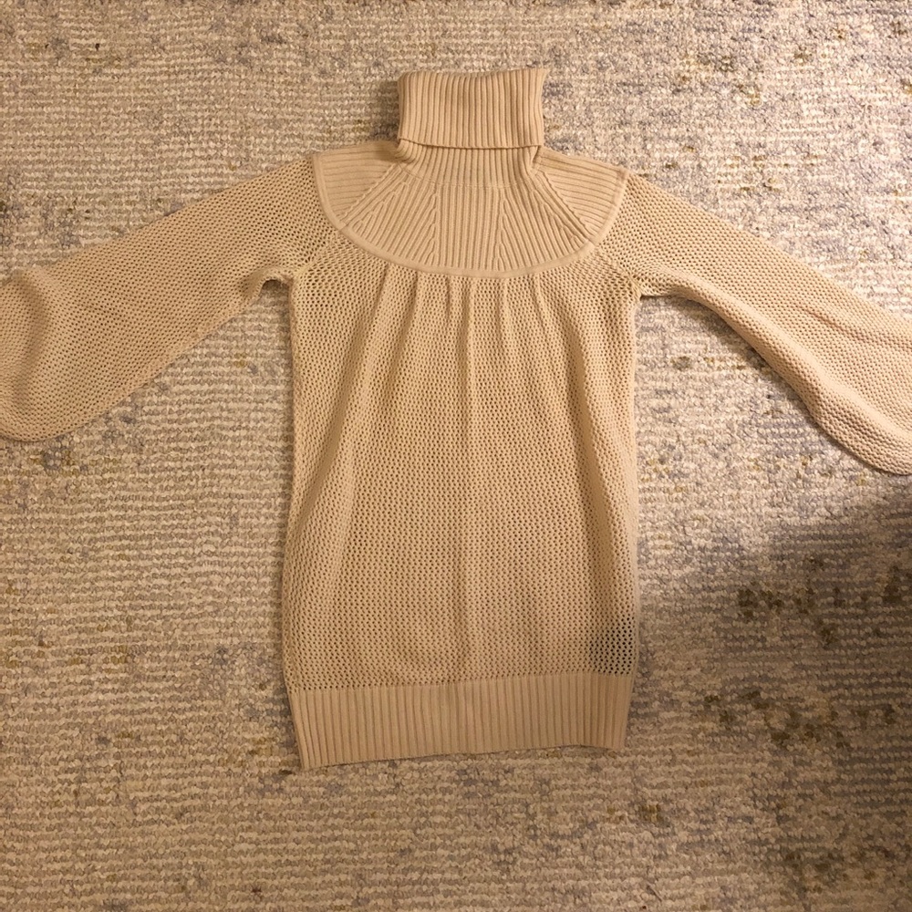 Club Monaco Merino Wool Cream Sweater XS